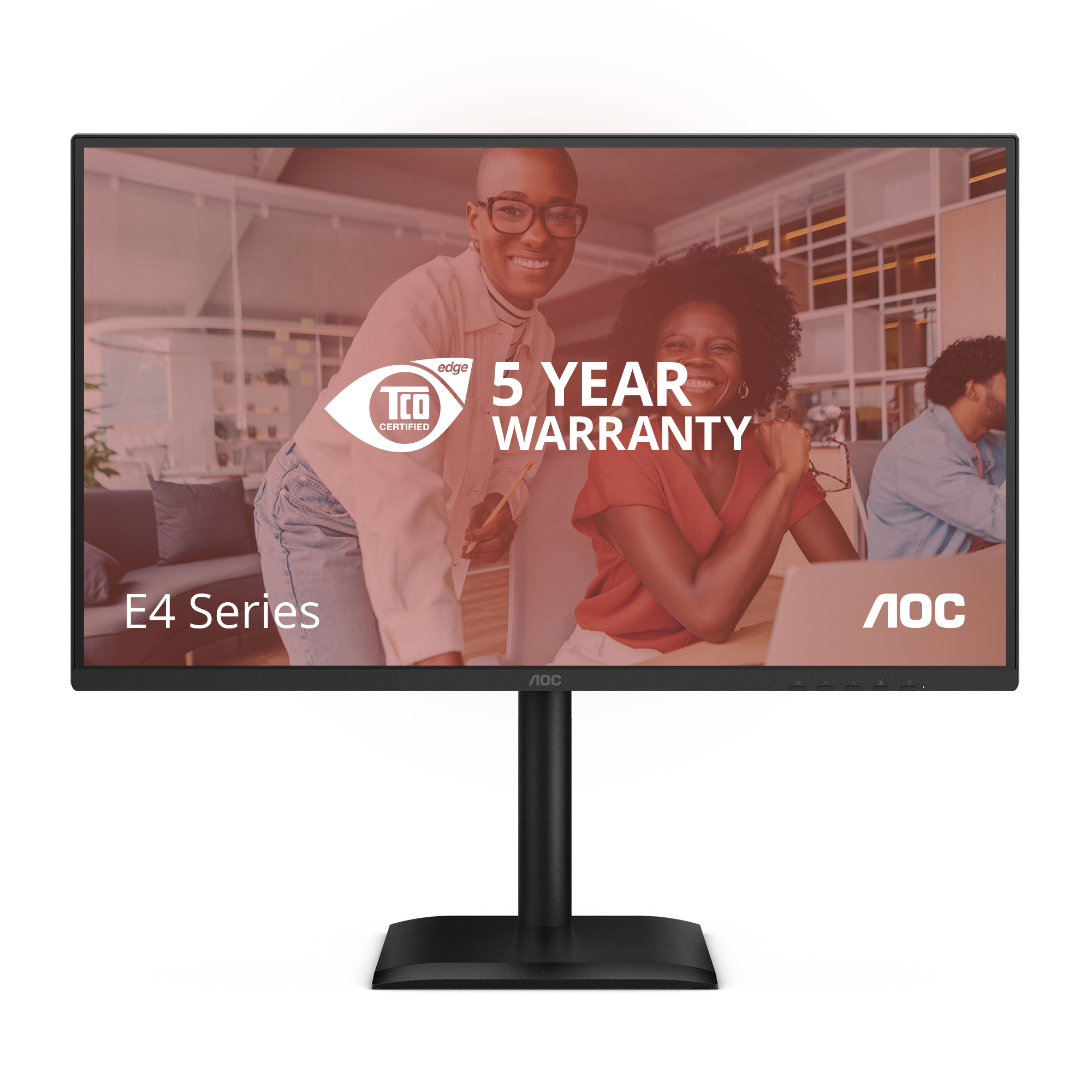 AOC E4 Q27E4U computer monitor 68,6 cm (27") 2560 x 1440 Pixels Quad HD LED Zwart - Afbeelding 4