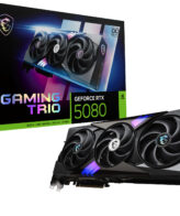 MSI GAMING GEFORCE RTX 5080 16G TRIO OC videokaart NVIDIA 16 GB GDDR7