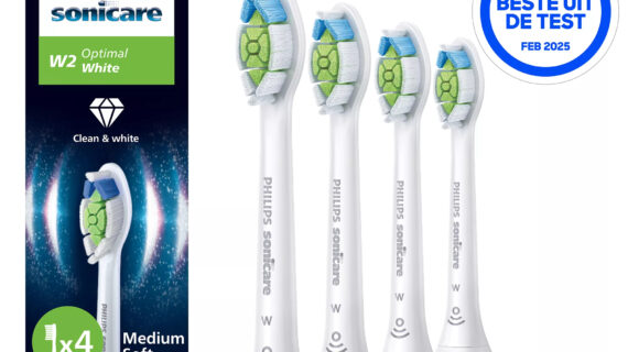 Philips Sonicare Optimal White HX6064/87 Set van 4 opzetborstels