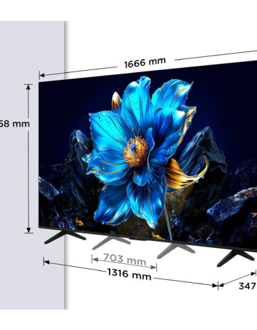 TCL P79K 75P79K tv 190,5 cm (75") 4K Ultra HD Smart TV Wifi Metallic 450 cd/m²