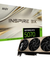 MSI GeForce RTX 5070 12G INSPIRE 3X OC NVIDIA 12 GB GDDR7