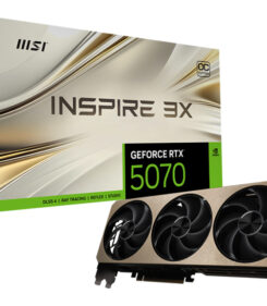 MSI GeForce RTX 5070 12G INSPIRE 3X OC NVIDIA 12 GB GDDR7