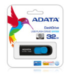 ADATA DashDrive UV128 128GB USB flash drive USB Type-A 3.2 Gen 1 (3.1 Gen 1) Zwart, Blauw