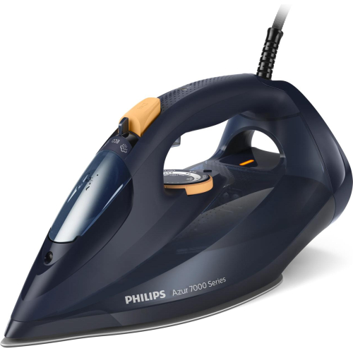 Philips 7000 series DST7060/20 HV-stoomstrijkijzer blauw/geel