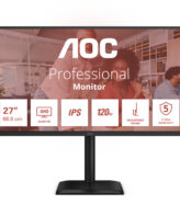 AOC E4 Q27E4U computer monitor 68,6 cm (27") 2560 x 1440 Pixels Quad HD LED Zwart