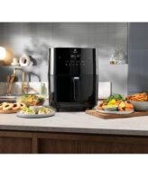 Electrolux EAF7SB Enkel 6,9 l Vrijstaand 1700 W Heteluchtfriteuse Zwart