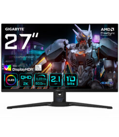 GIGABYTE AORUS FO27Q5P computer monitor 68,6 cm (27") 2560 x 1440 Pixels Quad HD QD-OLED Zwart