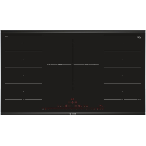Bosch Serie 8 PXV975DC1E kookplaat Zwart Ingebouwd 90 cm Inductiekookplaat zones 5 zone(s)