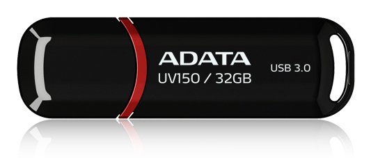 ADATA AUV150-32G-RBK USB flash drive 32 GB USB Type-A 3.2 Gen 1 (3.1 Gen 1) Zwart