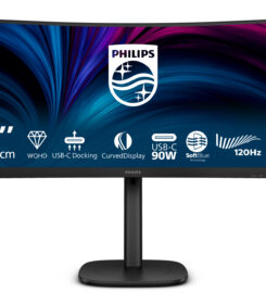 Philips 3000 series 34B2U3600C/00 computer monitor 86,4 cm (34") 3440 x 1440 Pixels Wide Quad HD LCD Zwart