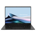 ASUS Zenbook 14 OLED UM3406HA-WS74T laptop AMD Ryzen™ 7 8840HS 35,6 cm (14") Touchscreen WUXGA 16 GB LPDDR5x-SDRAM 512 GB SSD Wi-Fi 6E (802.11ax) Windows 11 Home Zwart