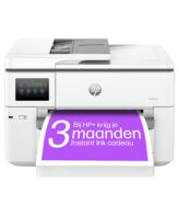HP OfficeJet Pro 9730e Draadloos All-in-One Kleur Printer, Instant Ink; Dubbelzijdig printen