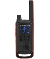 Motorola Talkabout T82 twee-weg radio 16 kanalen 446 - 446.2 MHz Zwart, Oranje
