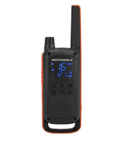 Motorola Talkabout T82 twee-weg radio 16 kanalen 446 - 446.2 MHz Zwart, Oranje