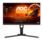 AOC G3 Q27G3XMN/BK computer monitor 68,6 cm (27") 2560 x 1440 Pixels 2K Ultra HD LED Zwart, Rood