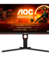 AOC G3 Q27G3XMN/BK computer monitor 68,6 cm (27") 2560 x 1440 Pixels 2K Ultra HD LED Zwart, Rood