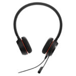 Jabra Evolve 20 Headset Bedraad Hoofdband Kantoor/callcenter USB Type-A Zwart