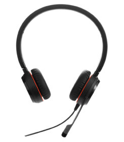 Jabra Evolve 20 Headset Bedraad Hoofdband Kantoor/callcenter USB Type-A Zwart