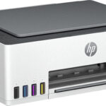 HP Smart Tank 580 All-in-One Printer, Home and home office, Print, copy, scan, Wireless; High-volume printer tank; Print from phone or tablet; Scan to PDF