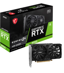 MSI VENTUS GeForce RTX 3050 2X E 6G OC NVIDIA 6 GB GDDR6
