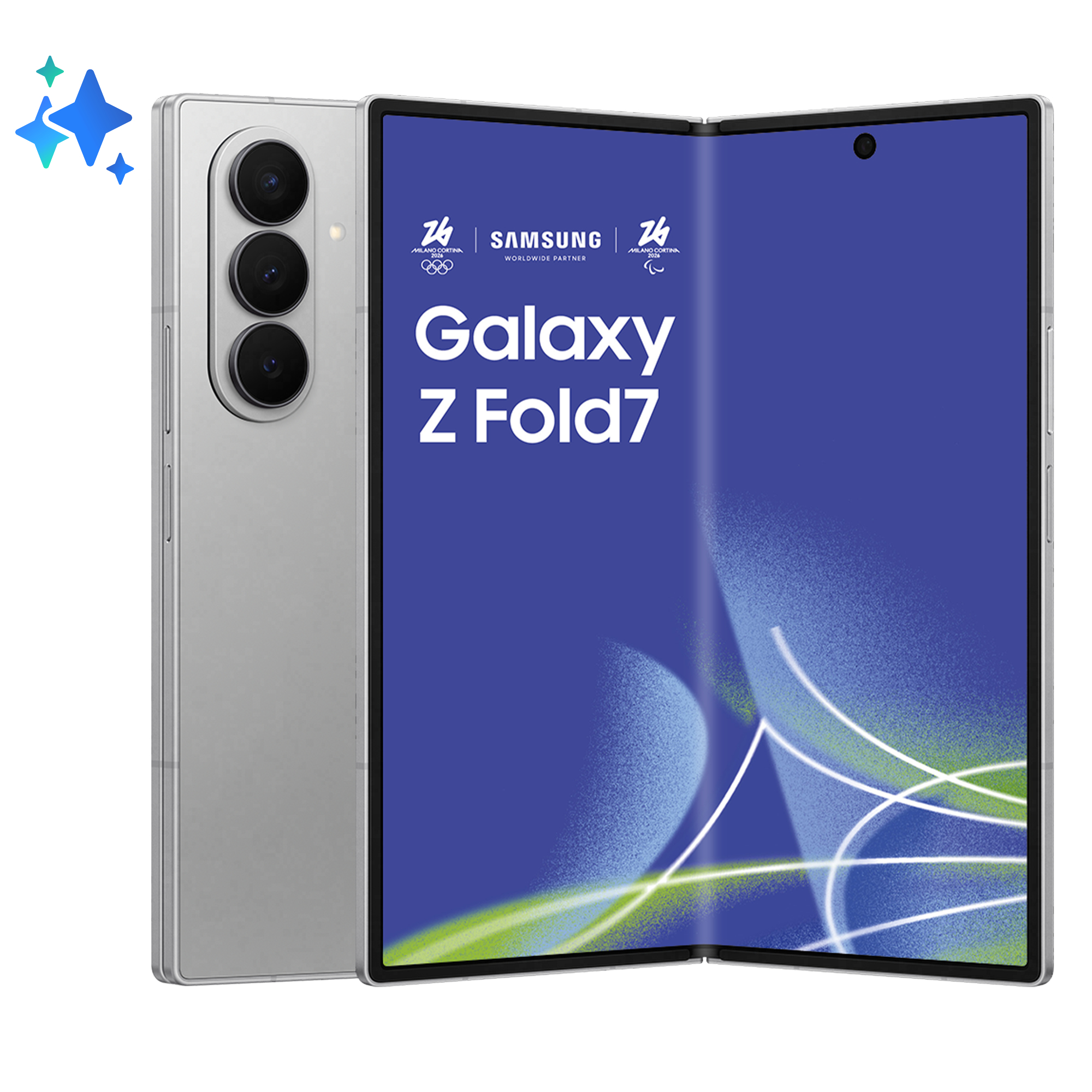 Samsung Galaxy Z Fold7 20,3 cm (8") Android 16.0 5G 12 GB 256 GB 4400 mAh Zilver