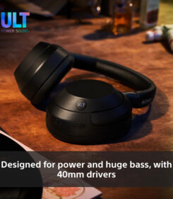 Sony WHULT900NB hoofdtelefoon/headset Bedraad en draadloos Hoofdband Oproepen/muziek Bluetooth Zwart