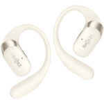 SHOKZ OpenFit 2 Headset Draadloos oorhaak, Open-ear Gesprekken/Muziek/Sport/Elke dag Beige
