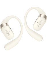 SHOKZ OpenFit 2 Headset Draadloos oorhaak, Open-ear Gesprekken/Muziek/Sport/Elke dag Beige