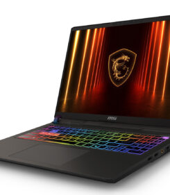 MSI Vector 16 HX AI A2XWHG-256PL Intel Core Ultra 7 255HX Laptop 40,6 cm (16") Quad HD+ 16 GB DDR5-SDRAM 1 TB SSD NVIDIA GeForce RTX 5070 Ti Wi-Fi 7 (802.11be) Windows 11 Home Grijs