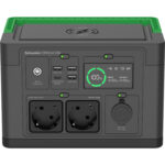 APC SE OffGrid Portable Power Station 330 - Li-Ion accu, LCD, 2x stopcontact, 3x USB-A, 1x USB-C, 1x 12V, draadloze lader