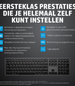 HP 975 dual-mode draadloos toetsenbord