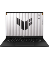 ASUS TUF Gaming A14 FA401WV-EB97 Copilot+ PC AMD Ryzen AI 9 HX 370 Laptop 35,6 cm (14") 2.5K 32 GB LPDDR5x-SDRAM 2 TB SSD NVIDIA GeForce RTX 4060 Wi-Fi 6E (802.11ax) Windows 11 Home Grijs
