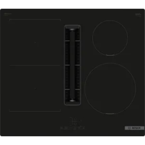 Bosch Serie 4 PVS611B16E kookplaat Zwart Ingebouwd 59.2 cm Inductiekookplaat zones 4 zone(s) Inbouw afzuigkap