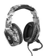 Trust GXT 488 Forze PS4 Headset Bedraad Hoofdband Gamen Zwart, Grijs