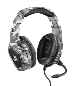 Trust GXT 488 Forze PS4 Headset Bedraad Hoofdband Gamen Zwart, Grijs