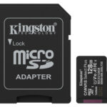 Kingston Technology 128GB microSDXC Canvas Select Plus Gen3 150MB/s A1 kaart + adapter