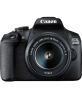 Canon EOS 2000D BK 18-55 IS II EU26 SLR camerakit 24,1 MP CMOS 6000 x 4000 Pixels Zwart