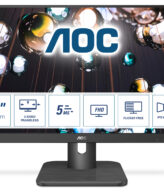 AOC E1 24E1Q computer monitor 60,5 cm (23.8") 1920 x 1080 Pixels Full HD LED Zwart