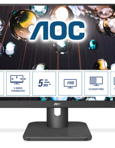 AOC E1 24E1Q computer monitor 60,5 cm (23.8") 1920 x 1080 Pixels Full HD LED Zwart