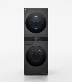 LG WT1210BBF Was-droogcombinatie Vrijstaand Voorbelading Zwart
