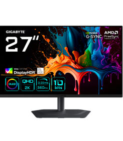 GIGABYTE MO27Q3 computer monitor 68,6 cm (27") 2560 x 1440 Pixels Quad HD QD-OLED Zwart