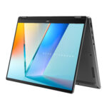 ASUS Vivobook 14 Flip TP3407SA-DS74T Intel Core Ultra 7 256V Hybride (2-in-1) 35,6 cm (14") Touchscreen WUXGA 16 GB LPDDR5x-SDRAM 1 TB SSD Wi-Fi 7 (802.11be) Windows 11 Home Grijs