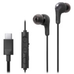 JVC HA-FR9UC Headset Bedraad In-ear Oproepen/muziek USB Type-C Zwart