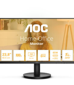 AOC 24B3CA2 computer monitor 60,5 cm (23.8") 1920 x 1080 Pixels Full HD LED Zwart