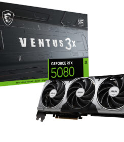 MSI VENTUS GeForce RTX5080 16G 3X OC NVIDIA GeForce RTX 5080 16 GB GDDR7