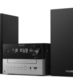 Philips TAM3205M2 home audio systeem Home audio-microsysteem 20 W Zwart, Zilver