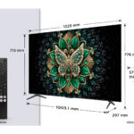 TCL C6K 55C6K tv 139,7 cm (55") 4K Ultra HD Smart TV Wifi Metallic