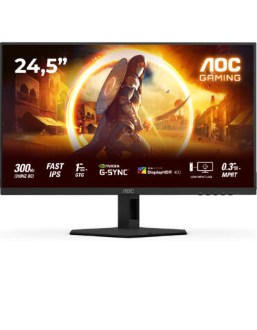 AOC G4 25G4SRE computer monitor 62,2 cm (24.5") 1920 x 1080 Pixels Full HD LED Zwart, Rood