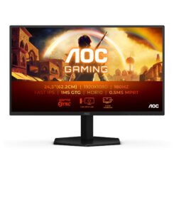 AOC G4 25G42E computer monitor 62,2 cm (24.5") 1920 x 1080 Pixels Full HD LED Zwart, Rood