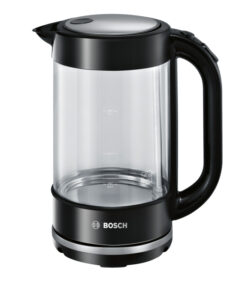 Bosch TWK70B03 waterkoker 1,7 l 2400 W Zwart, Transparant